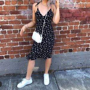 Azalea boutique black midi sundress